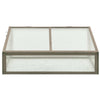 VidaXL Broeikas 100x65x40 cm vurenhout