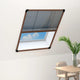 Vidaxl Window Prissé 80x100 cm Marrone in alluminio