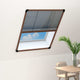 Vidaxl Window Prissé 80x120 cm Marrone in alluminio