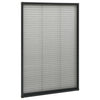 Vidaxl raamhor plissé 80x160 cm aluminium antraciet