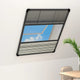Vidaxl Raamhor Plissé con malversación de aluminio 60x80 cm
