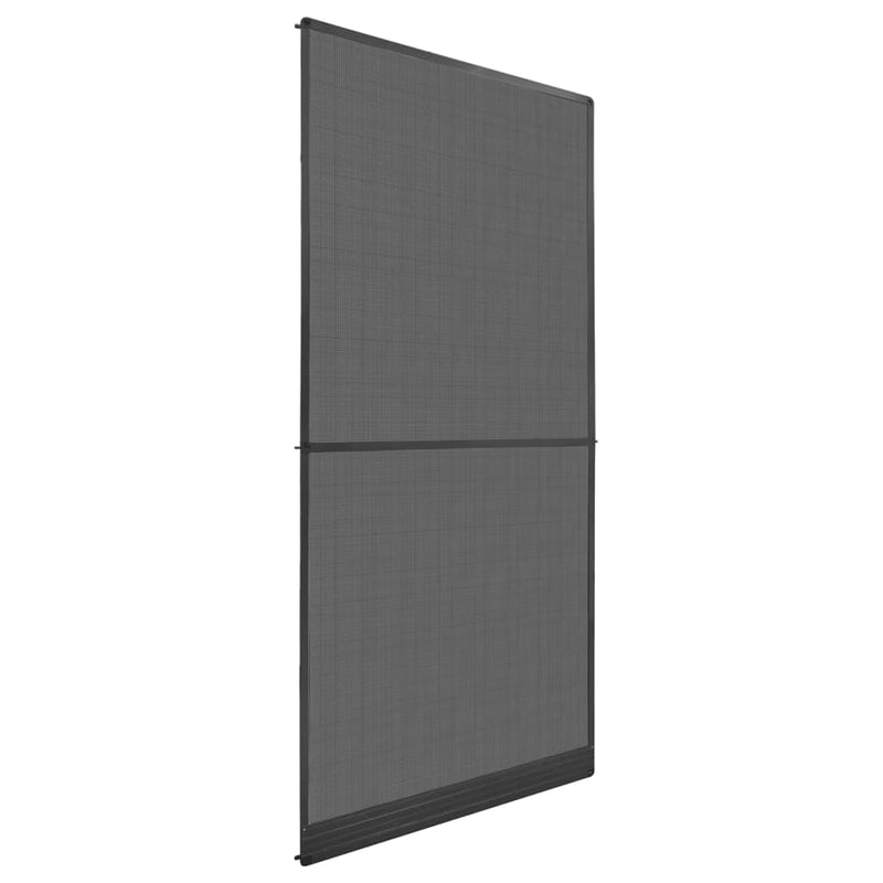 Porta dello schermo Vidaxl con cerniere da 100x215 cm antracite