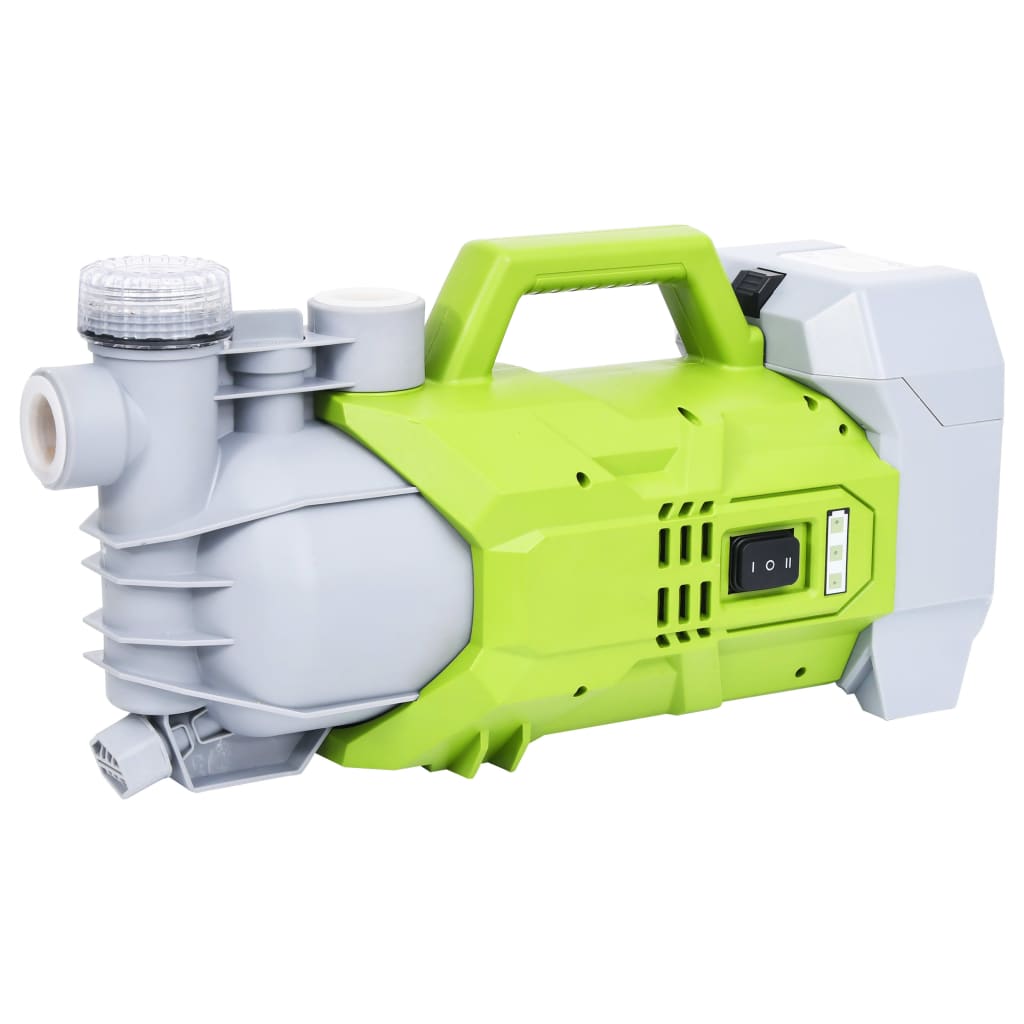 Pompa da giardino per batteria Vidaxl 180 W 2800 L U