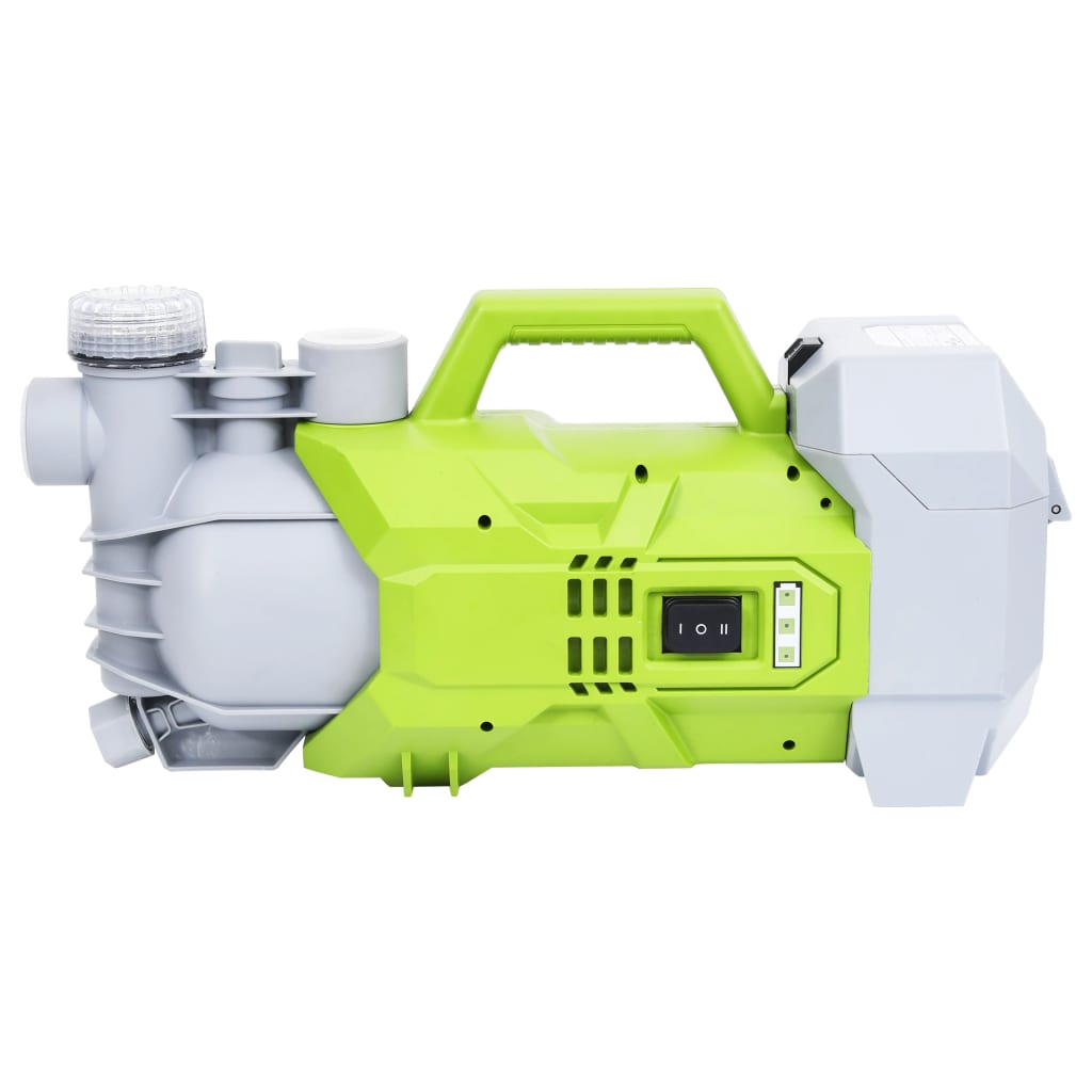 Pompa da giardino per batteria Vidaxl 180 W 2800 L U