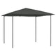 Vidaxl prieel 160 g m² 3x3x2,6 m antracietkleurig