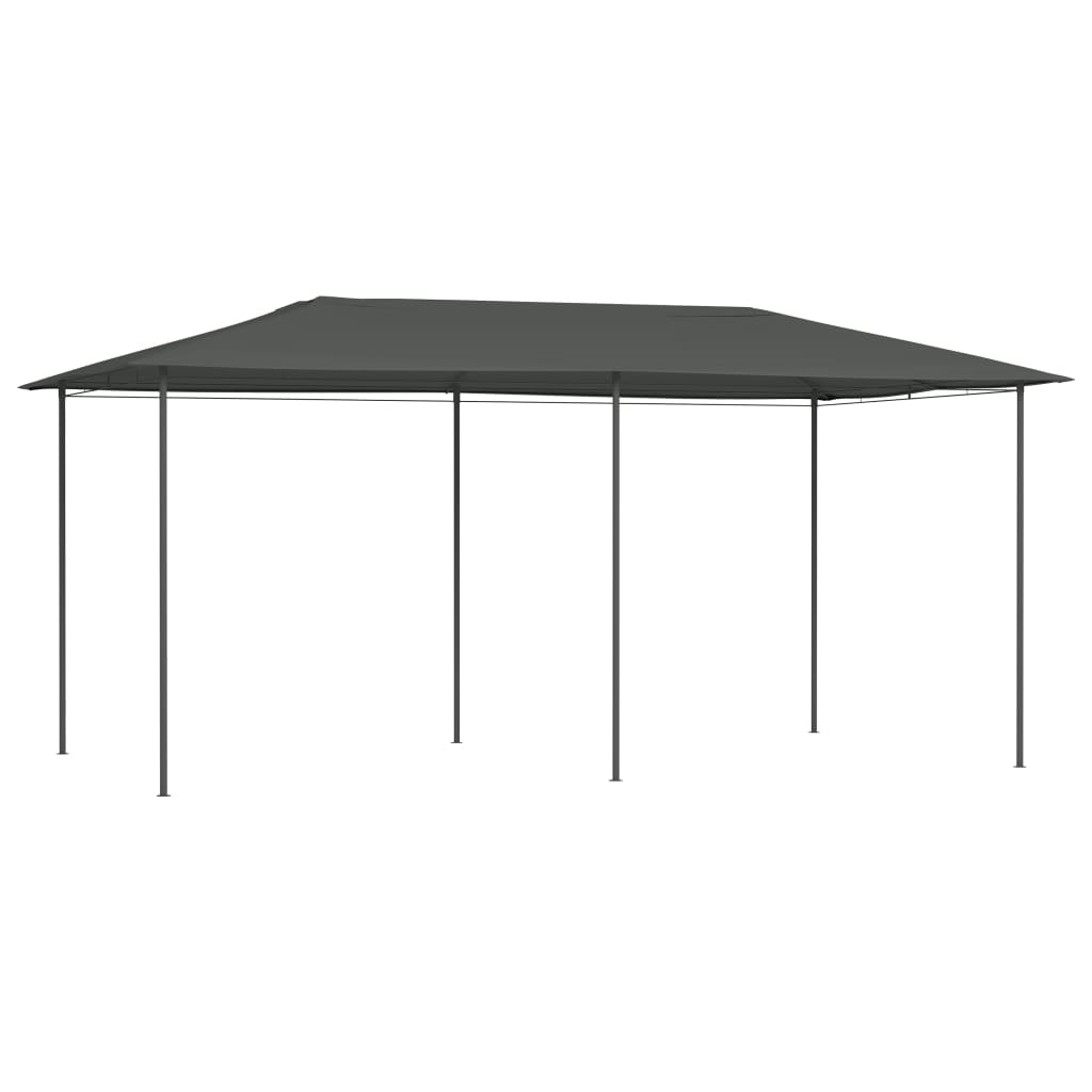 Vidaxl prieel 160 g m² 2,98x5,3x2,59 m antracietkleurig