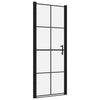 Porte doccia Vidaxl 81x195 cm Black indurito