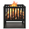 Chimenea de Vidaxl 40x40x40 cm de acero