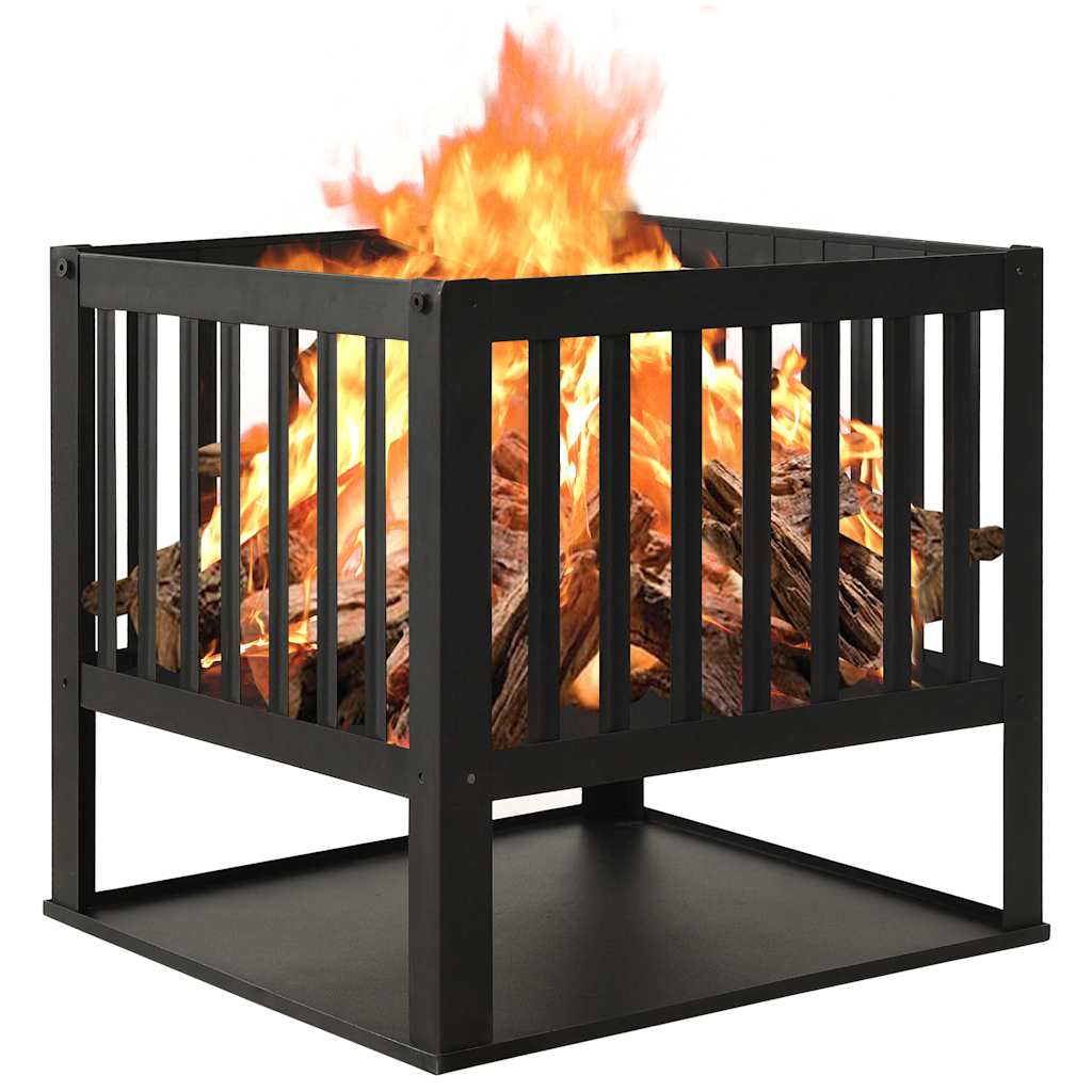 Chimenea de Vidaxl 40x40x40 cm de acero