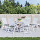 VidaXL cojines para silla 6uds 40x40x7 cm tela oxford gris