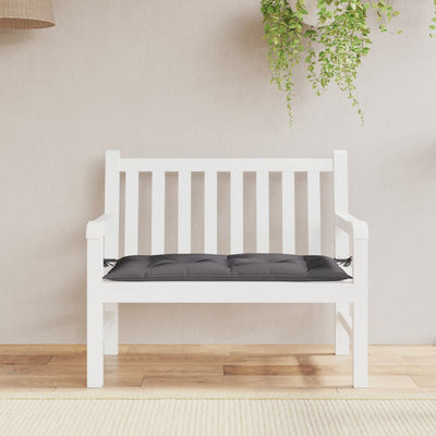 Vidaxl Garden bench cushion 100x50x7 cm Oxford fabric anthracite -colored