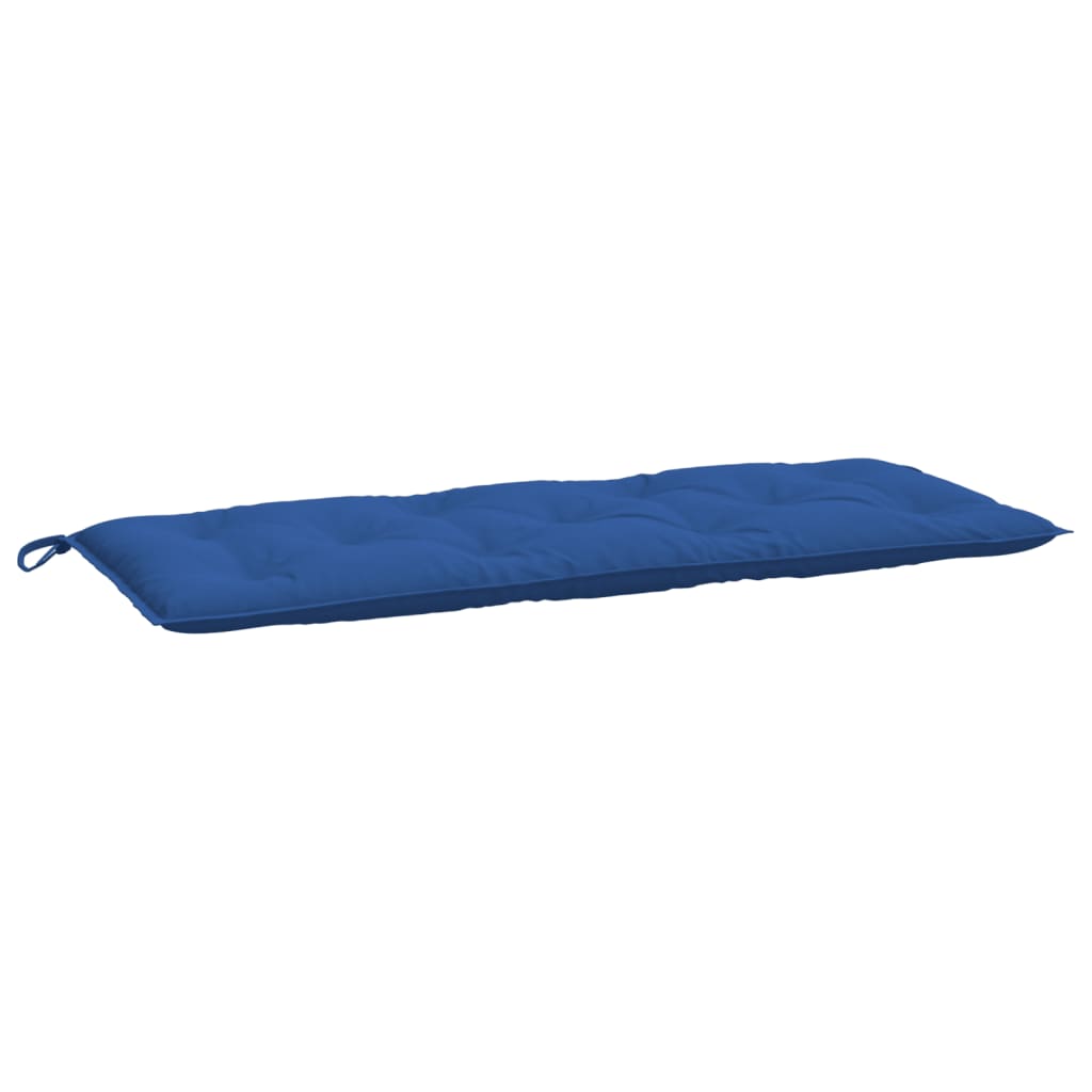 Cuscino per panca da giardino VidaXL 120x50x7 cm tessuto oxford blu