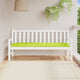 Vidaxl Garden Bench Cushion 180x50x7 cm tessuto Oxford Verde chiaro