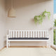 Vidaxx cojín para banco de jardín 200x50x7 cm tela oxford antracita