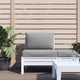 Cuscini per pallet VidaXL 2 pezzi in tessuto grigio