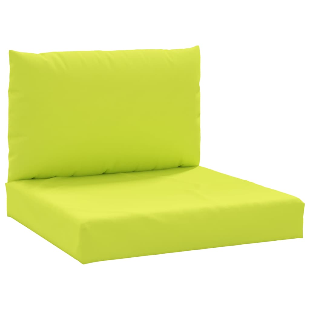 Vidaxl Pallet Cushions 2 St Oxford Fabric Bright Green