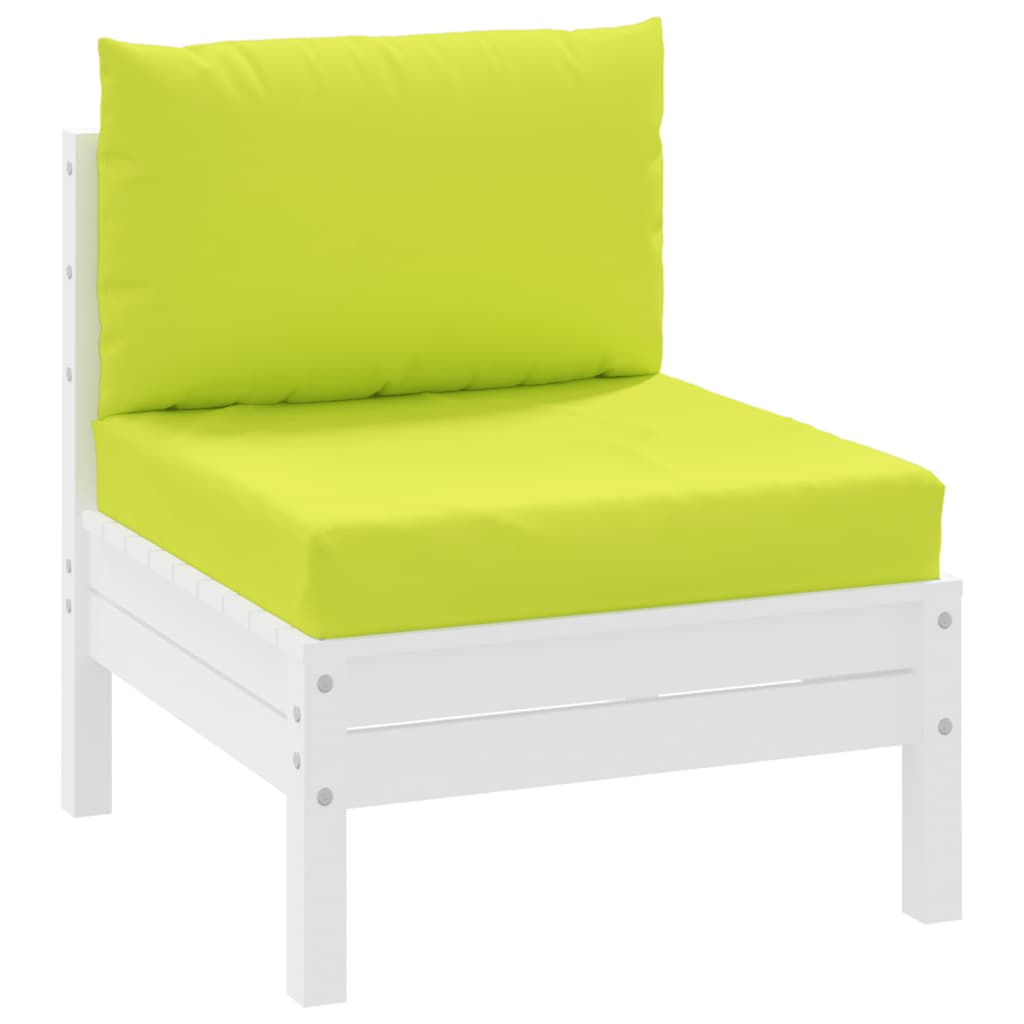 Vidaxl Pallet Cushions 2 St Oxford Fabric Bright Green