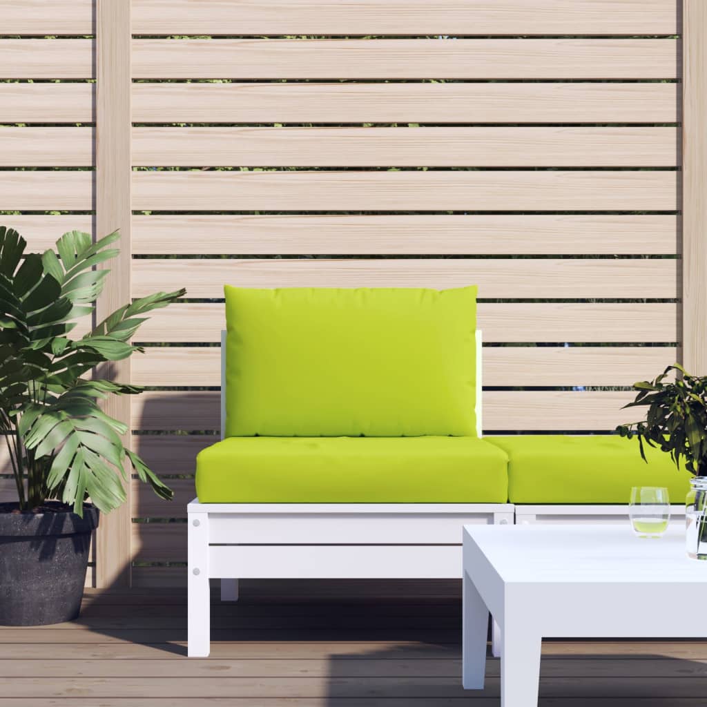 Vidaxl Pallet Cushions 2 St Oxford Fabric Bright Green