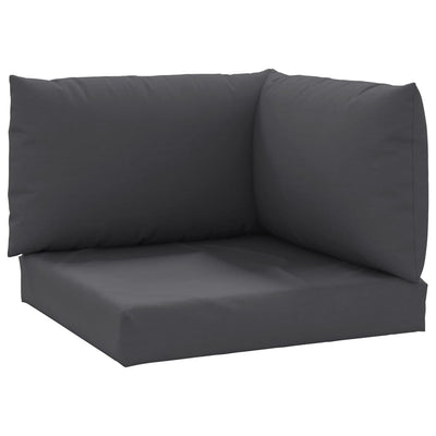 Cuscini di pallet Vidaxl 3 St Oxford Fabric antracite