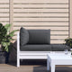 Cuscini di pallet Vidaxl 3 St Oxford Fabric antracite