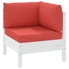 Cuscini di pallet Vidaxl 3 St Oxford Fabric Red