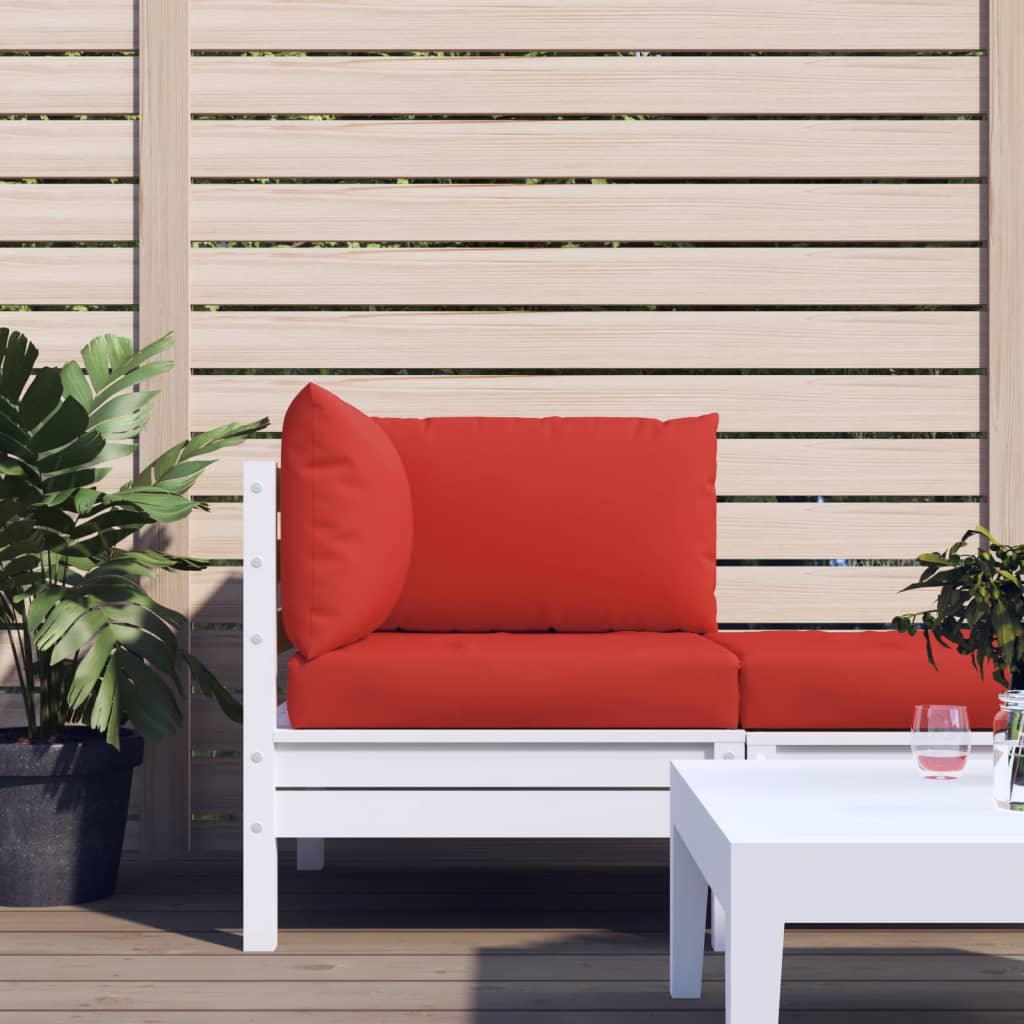 Cuscini di pallet Vidaxl 3 St Oxford Fabric Red