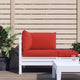 Cuscini di pallet Vidaxl 3 St Oxford Fabric Red