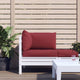Vidaxl Pallet Cushions 3 St Oxford Fabric Wine Rood