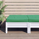 Vidaxl Pallet Cuscino Oxford tessuto verde