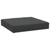Vidaxl palletkussen 60x60x6 cm oxford stof zwart