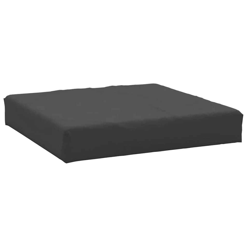 VidaXL cojín palet 60x60x6 cm tela oxford negro