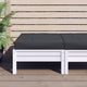 VidaXL cojín palet 60x60x6 cm tela oxford negro