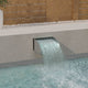 Vidaxl Waterfall 30x34x14 cm de acero inoxidable 304