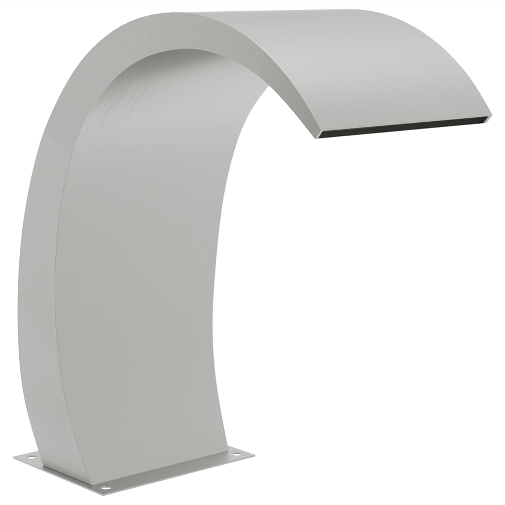 Vidaxl Fuente de piscina 22x60x70 cm de acero inoxidable 304