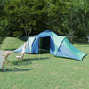 Tenda Vidaxl Blu e verde 6 persone