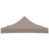 Vidaxl partytentdak 270 g m² 3x3 m taupe