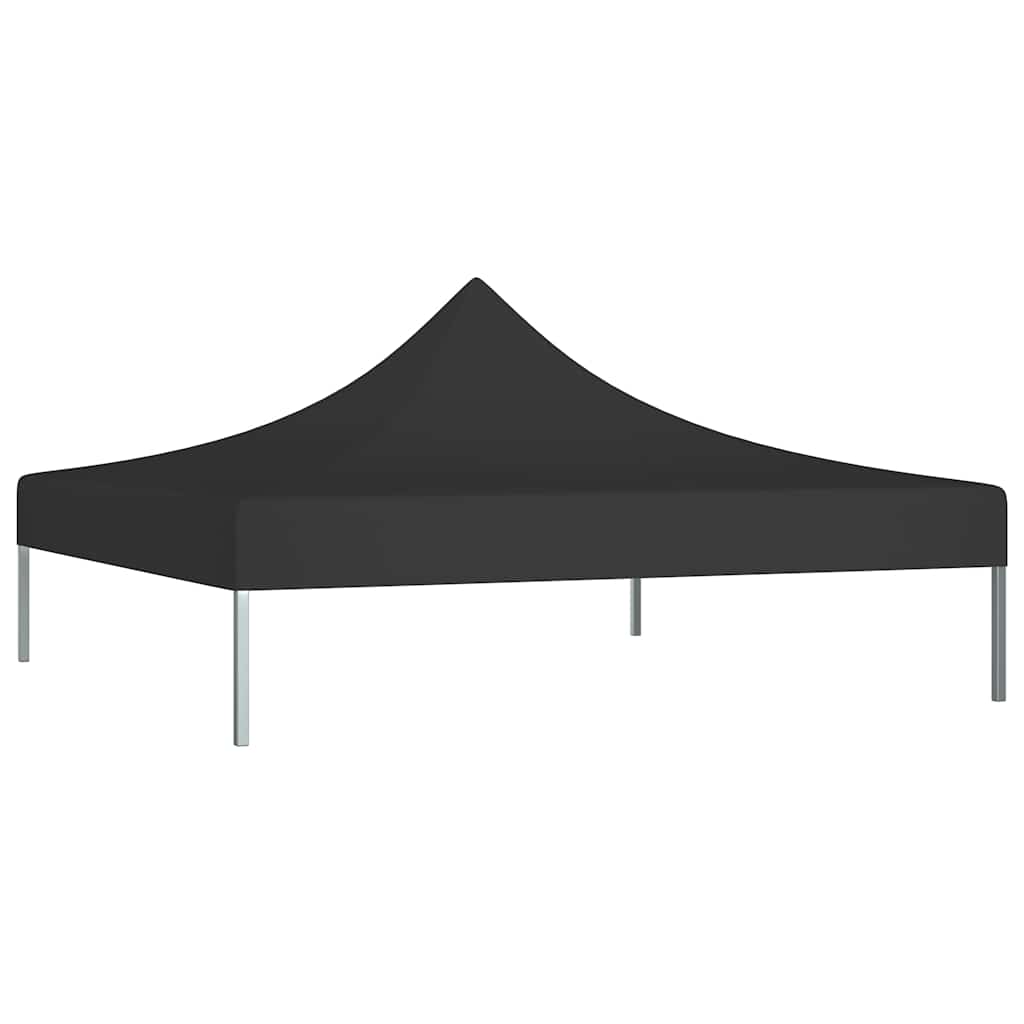 Tetto della tenda da festa Vidaxl 270 g m² 3x3 m nero