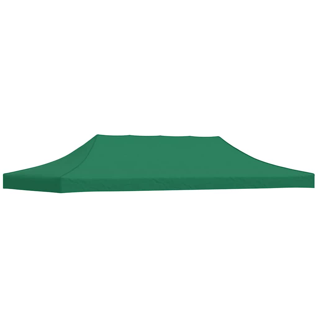 Techo de carpa de fiesta de Vidaxl 270 g m² 6x3 m verde