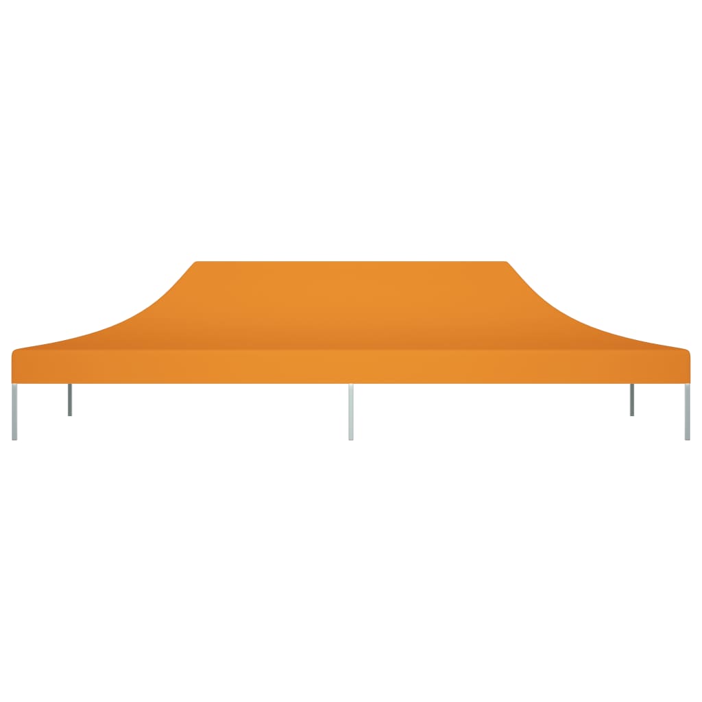 VidaXL tenda da festa con tetto 270 g m² 6x3 m arancione