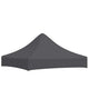 Tetto della tenda da festa Vidaxl 270 g m² 2x2 m antracite