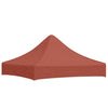 Vidaxl Party Tent Roof 270 g m² 2x2 m Terracotta