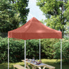 Vidaxl Party Tent Roof 270 g m² 2x2 m Terracotta