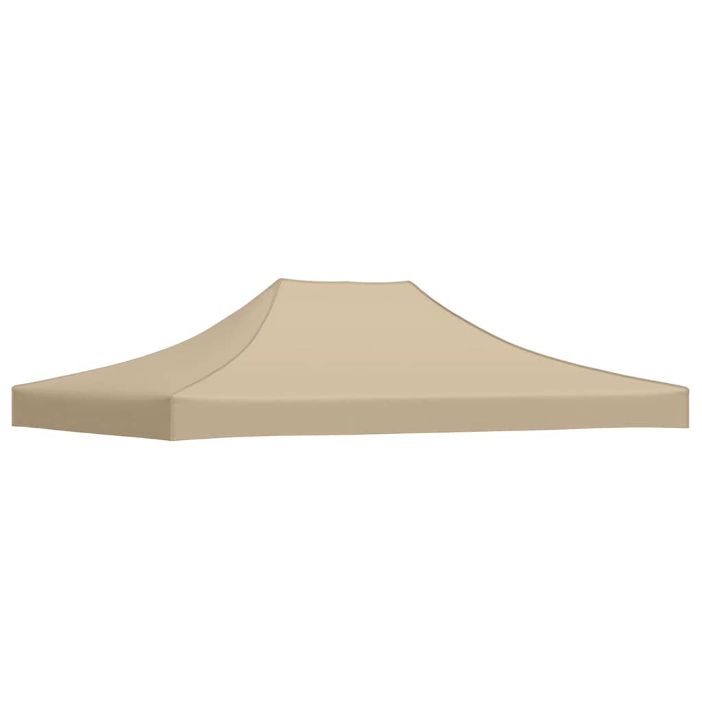 Techo de carpa de fiesta de Vidaxl 270 g m² 4x3 m beige