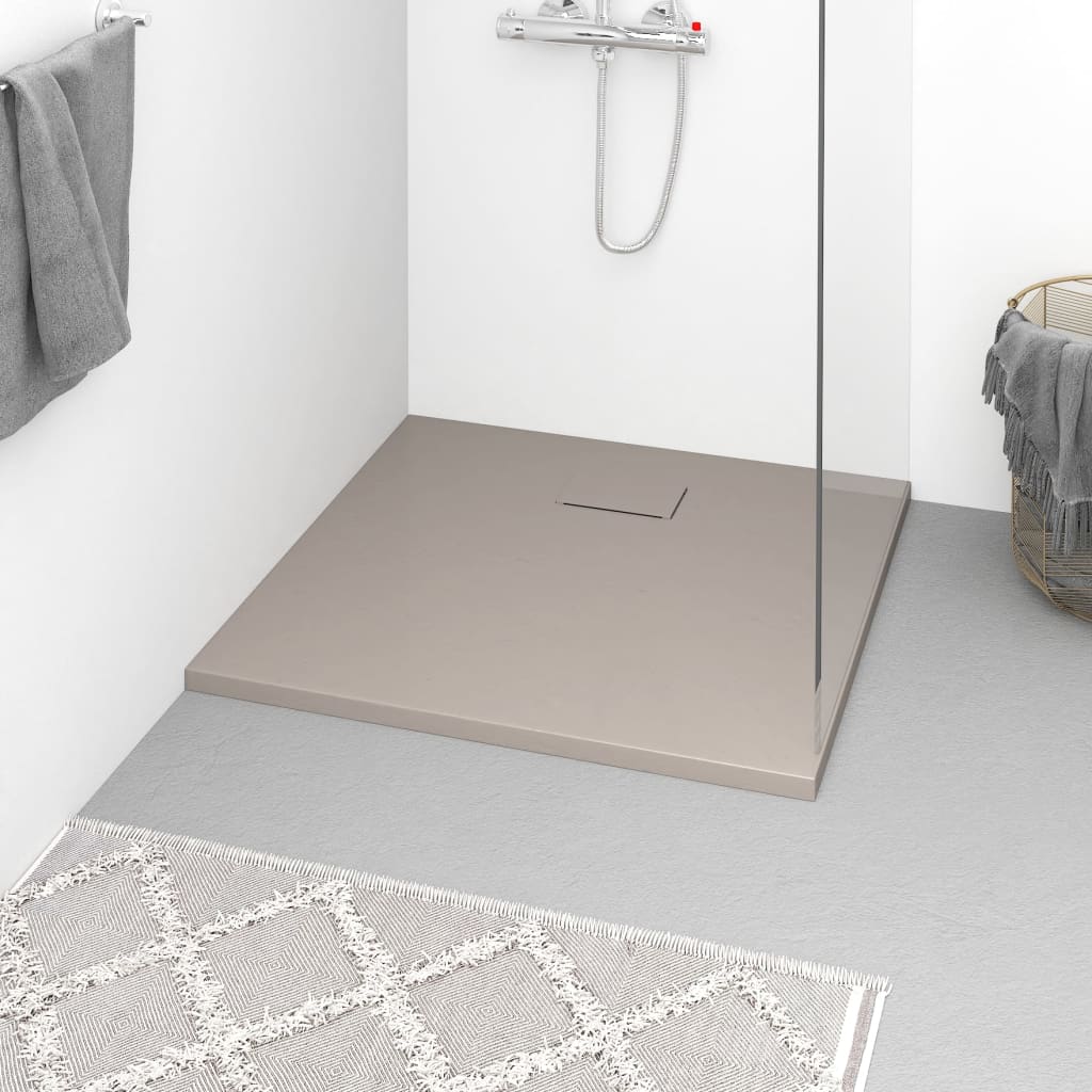 Vidaxl Docho doccia 90x80 cm SMC Brown