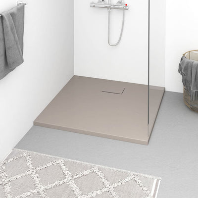 Vidaxl Docho doccia 90x80 cm SMC Brown