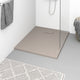 Vidaxl douchebak 100x80 cm smc bruin