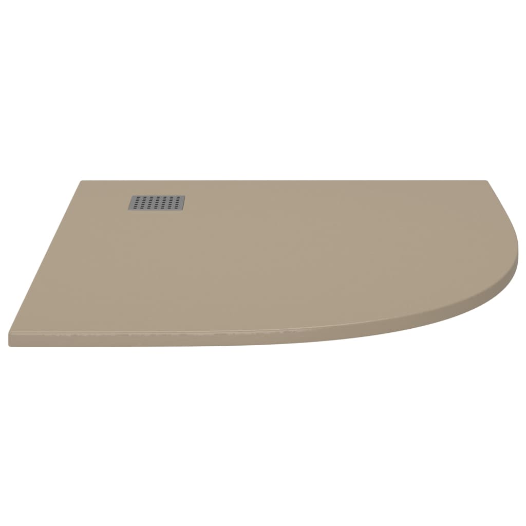 Bandeja de ducha Vidaxl 90x90 cm SMC Brown