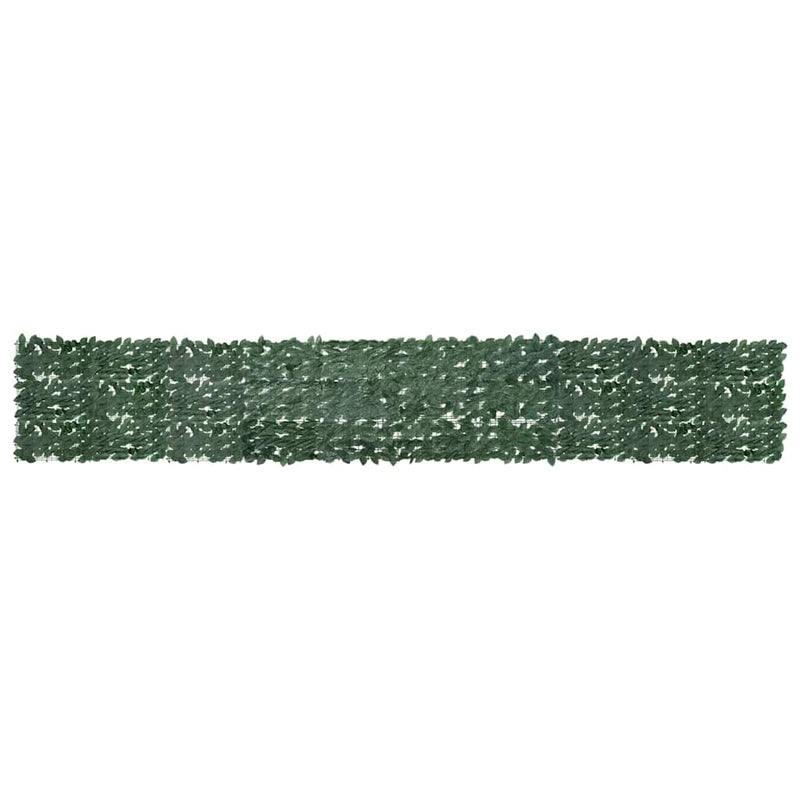 Vidaxl balkonscherm met donkergroene bladeren 500x75 cm