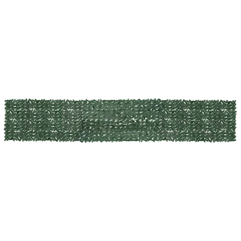 Vidaxl balkonscherm met donkergroene bladeren 600x100 cm