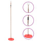 Vidaxl Dish swing 200 cm rosso
